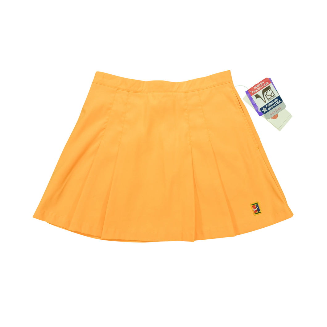 Vintage NIKE Court Challenge Tennis Skirt 90s Yellow NWT L