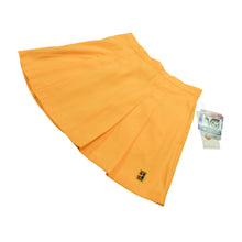 Load image into Gallery viewer, Vintage NIKE Court Challenge Tennis Skirt 90s Yellow NWT L
