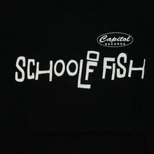 Load image into Gallery viewer, Vintage School of Fish Band Capitol Records T Shirt 90s Black XL
