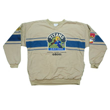 Load image into Gallery viewer, Vintage ADIDAS Daytona Titans 1939 Division Football Champs Sweatshirt 80s 90s Brown L
