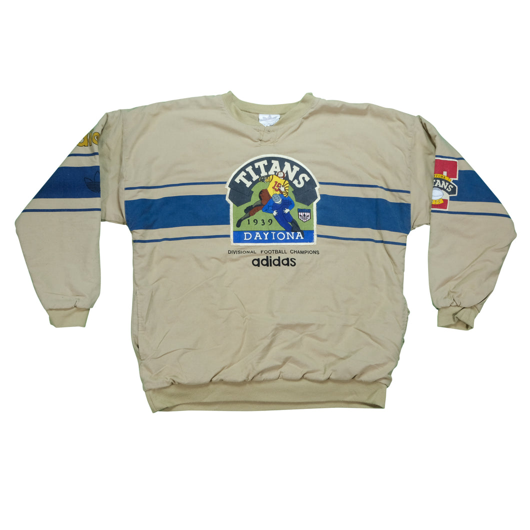 Bemyndige Feje vand blomsten Vintage Adidas Daytona Titans 1939 Division Football Champs Sweatshirt |  Reset Vintage Shirts | BUY • SELL • TRADE | St. Louis & Kansas City – Reset  Web Store
