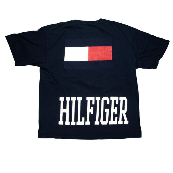 Tommy Hilfiger Spell Out Flag Lion Crest Tee