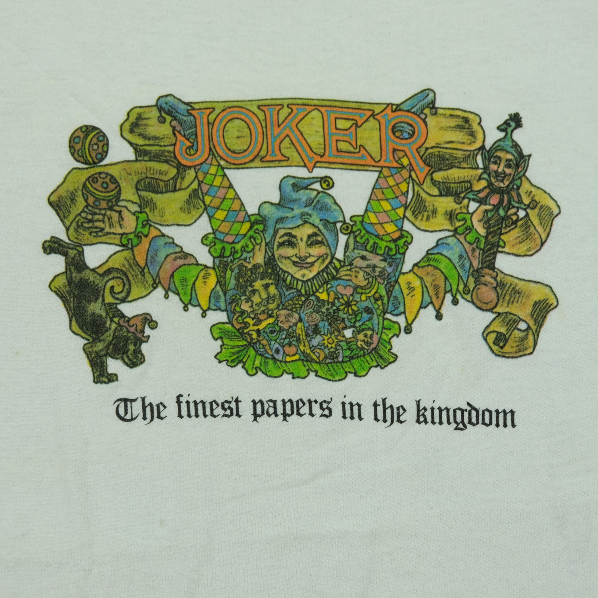 Joker rolling shop papers t shirt