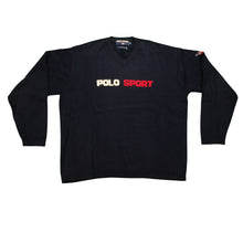 Load image into Gallery viewer, Vintage Polo Sport Ralph Lauren Spell Out V-Neck Sweater
