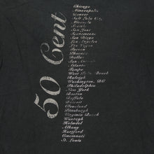 Load image into Gallery viewer, Vintage ANVIL 50 Cent The Massacre Album G-Unit 2005 Tour T Shirt 2000s Black M
