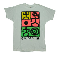 Load image into Gallery viewer, Vintage 1990 M. Geh Hand Painted Abstract Art Tee
