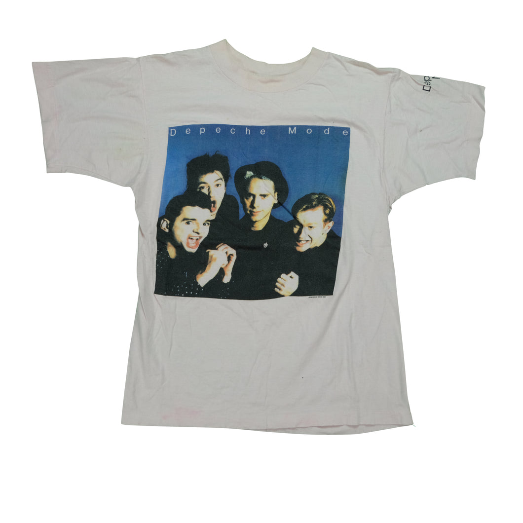 Vintage Depeche Mode Group Photo 1990 Tour T Shirt 90s