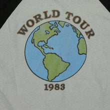 Load image into Gallery viewer, Vintage 1983 Johnny Cash World Tour Raglan Tee
