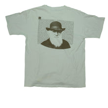 Load image into Gallery viewer, Vintage Charles Darwin T Shirt 90s White
