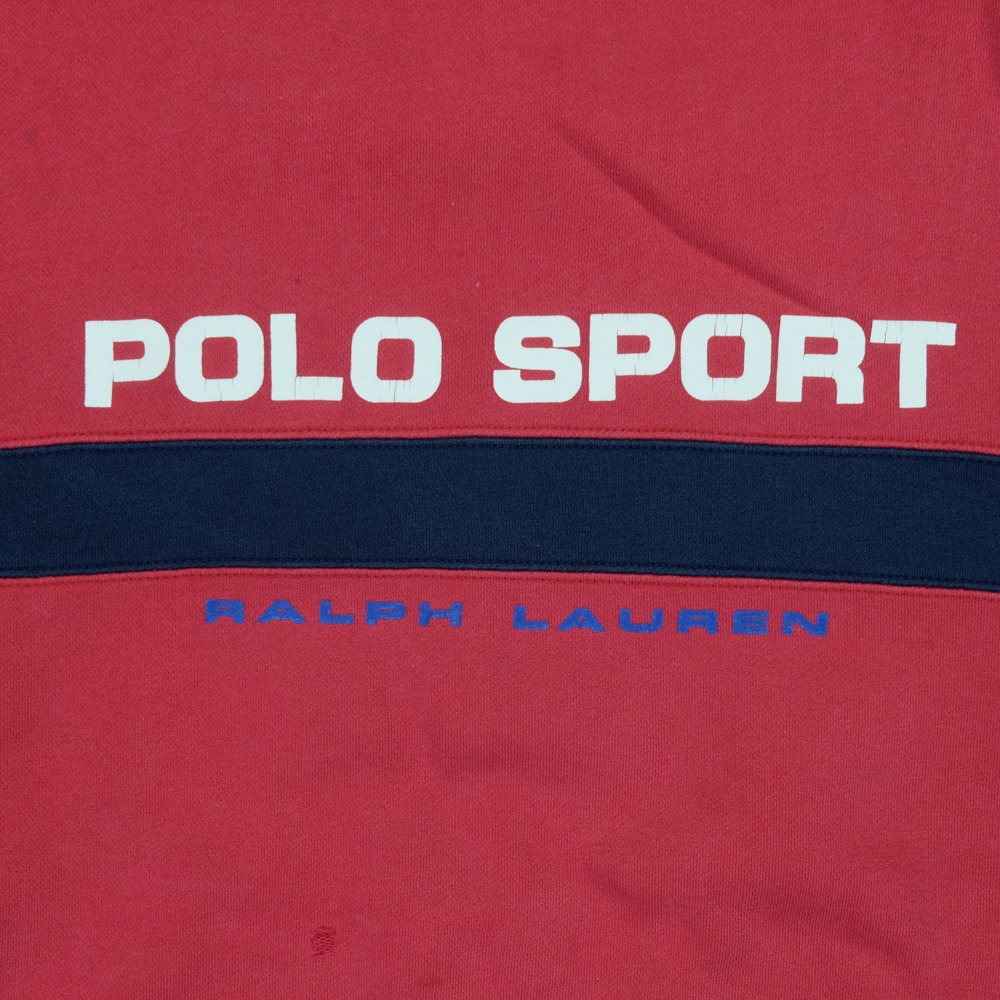 Vintage Polo Sport Ralph Lauren Spellout Logo Embroidered Polo Sport Faded Sun Navy Sweatshirt Vintage cheapest 90s Polo Sport Ralph Lauren Size M