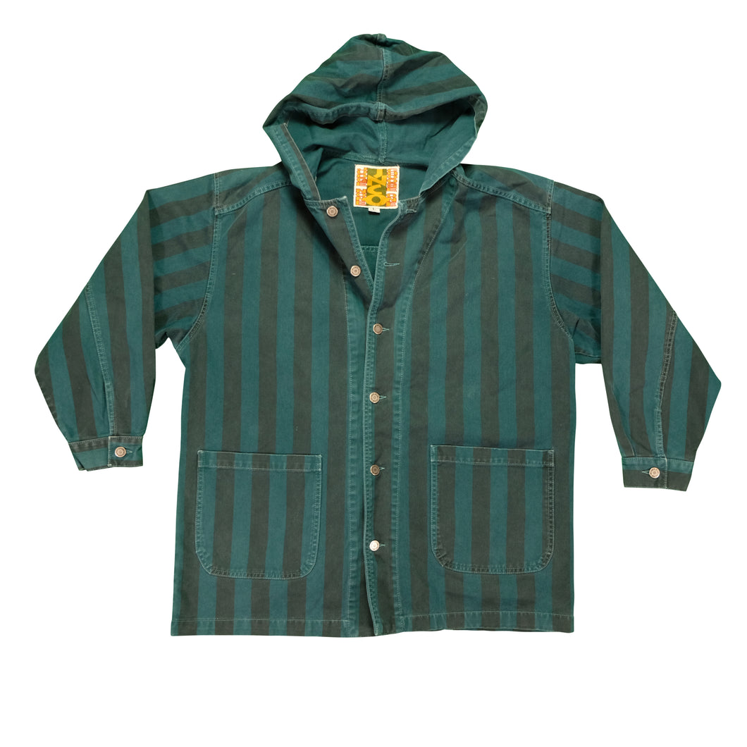 Vintage JNCO Judge None Choose One Striped Denim Jacket