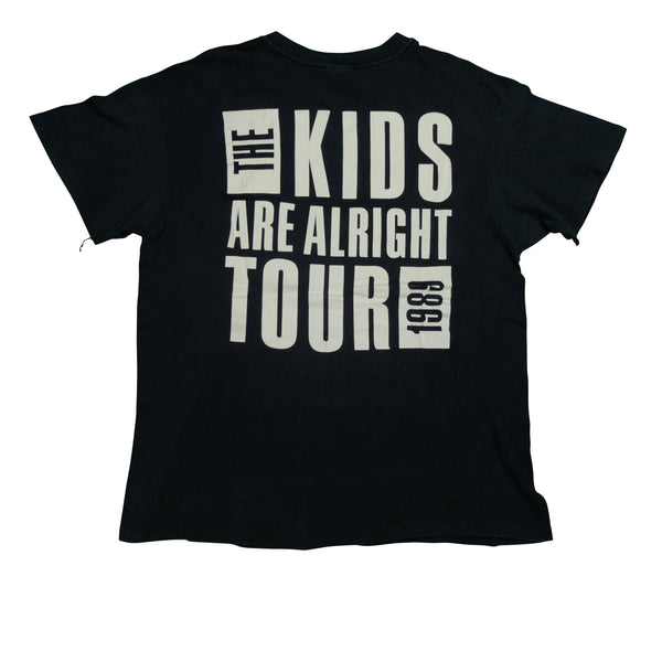 Vintage 1989 The Who Maximum R&B The Kids Are Alright Tour Tee