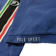 Load image into Gallery viewer, Vintage Polo Sport Ralph Lauren P Patch Striped 1/4 Zip Polo Shirt

