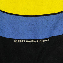 Load image into Gallery viewer, Vintage The Black Crowes High As The Moon 1992 Tour T Shirt 90s Black XL
