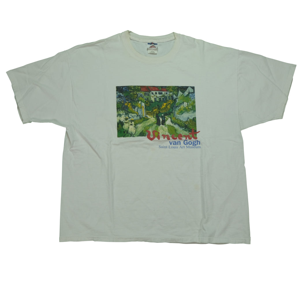 Vintage Vincent Van Gogh St. Louis Art Museum T Shirt 2000s White XL