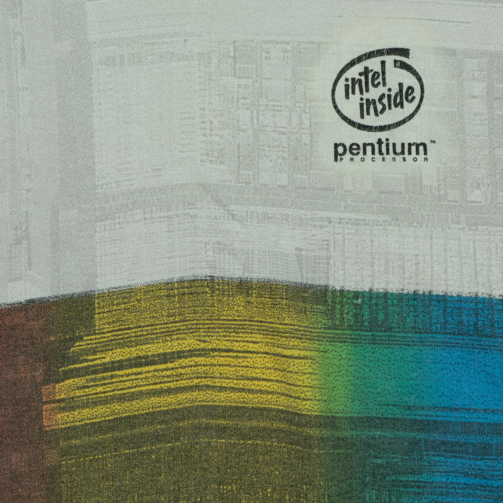 Vintage Intel Inside Pentium Processor Tee on Anvil | Reset