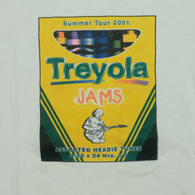 Load image into Gallery viewer, 2001 Phish Treyola Jams Summer Tour Tee
