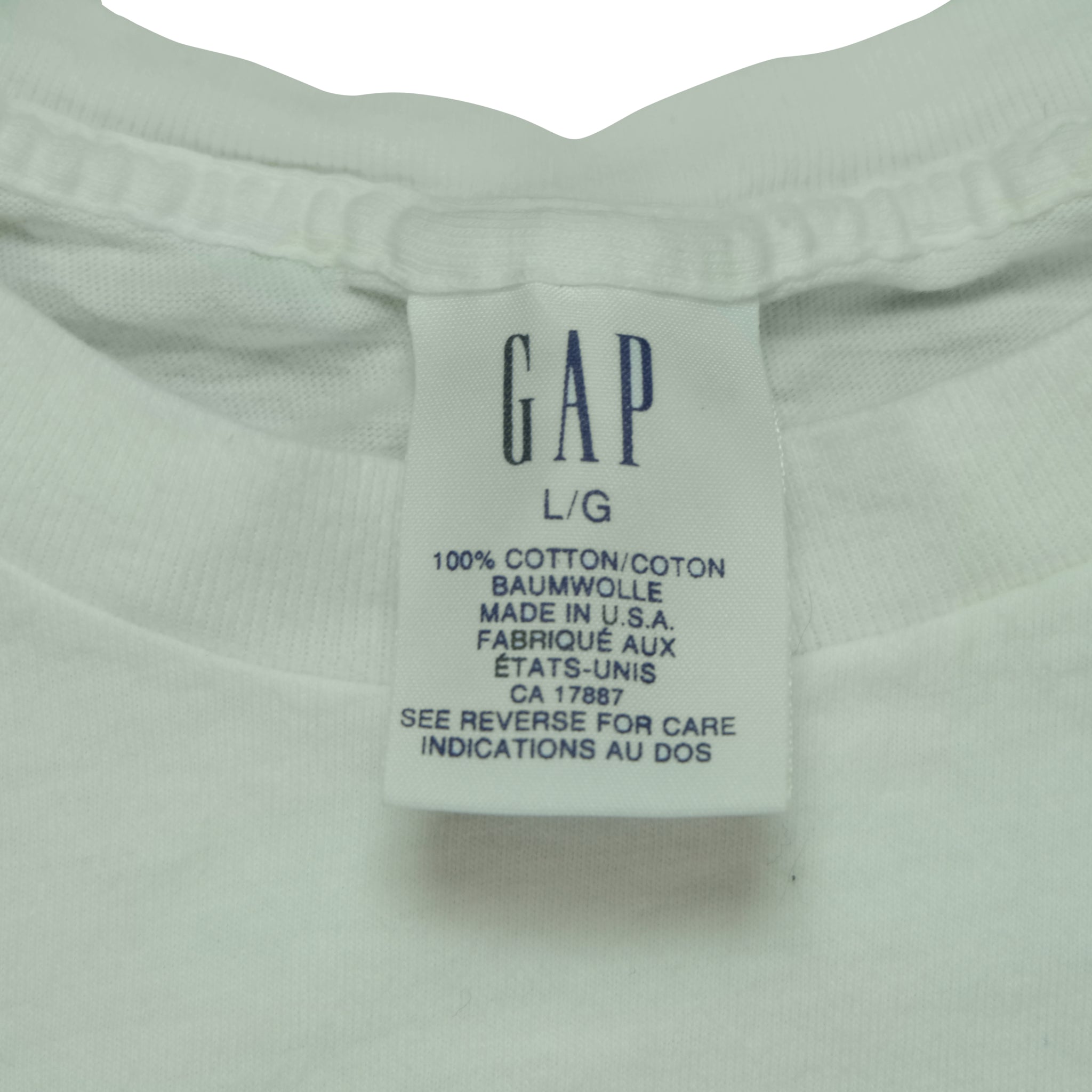 Vintage Blue Jeans Est. 1969 USA Flag Tee by Gap | Reset Vintage 