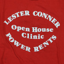 Load image into Gallery viewer, Vintage Nike Lester Conner Power Rents Open House Clinic Spell Out Swoosh Tee
