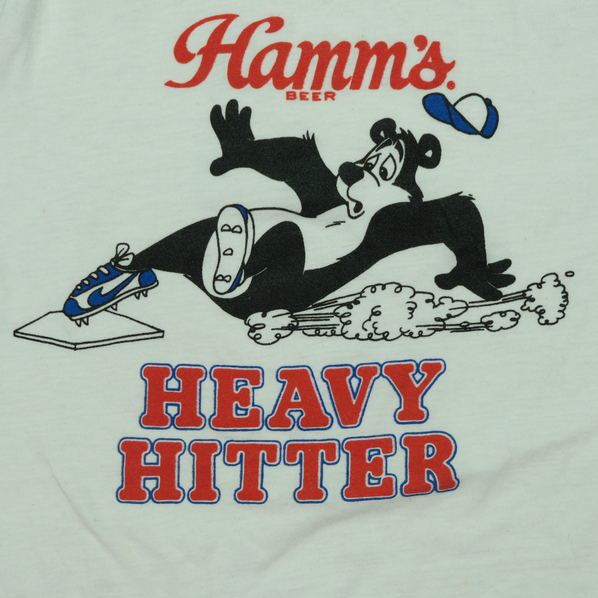 Vintage Hamm's Beer Heavy Hitter Raglan Tee
