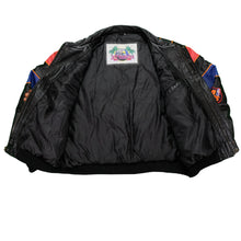 Load image into Gallery viewer, Vintage 1998 Chicago Bulls Repeat 3Peat NBA Champs Leather Jacket by Jeff Hamilton
