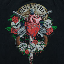 Load image into Gallery viewer, Vintage BROCKUM Guns &#39;N Roses 1990 T Shirt 90s Brown L

