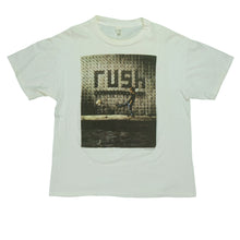 Load image into Gallery viewer, Vintage SPORTSWEAR Rush Roll The Bones Album 1991-92 Tour T Shirt 90s White XL
