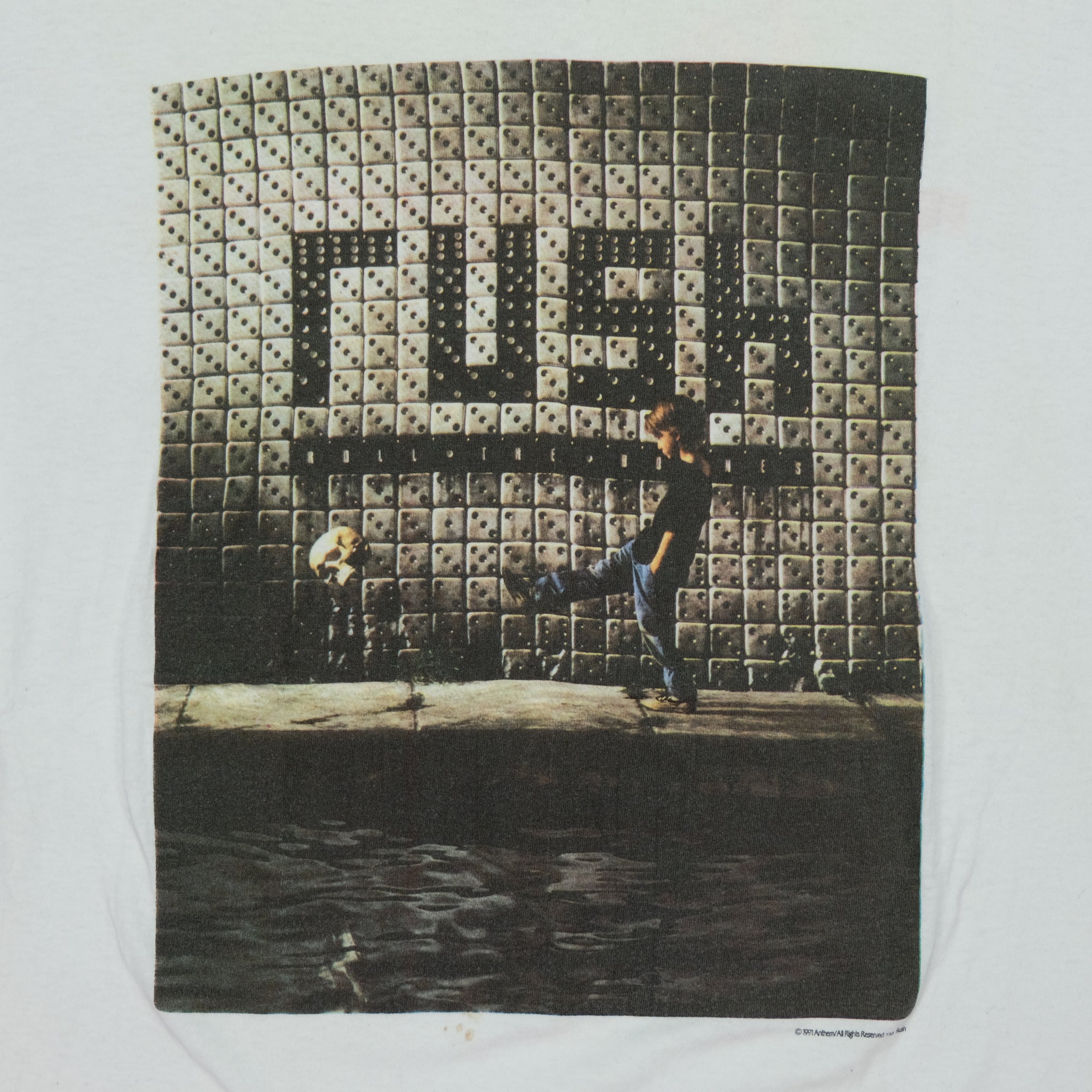 Vintage 1991-92 Rush Roll The Bones Album Tour Tee on Sportswear