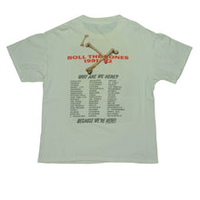 Load image into Gallery viewer, Vintage SPORTSWEAR Rush Roll The Bones Album 1991-92 Tour T Shirt 90s White XL
