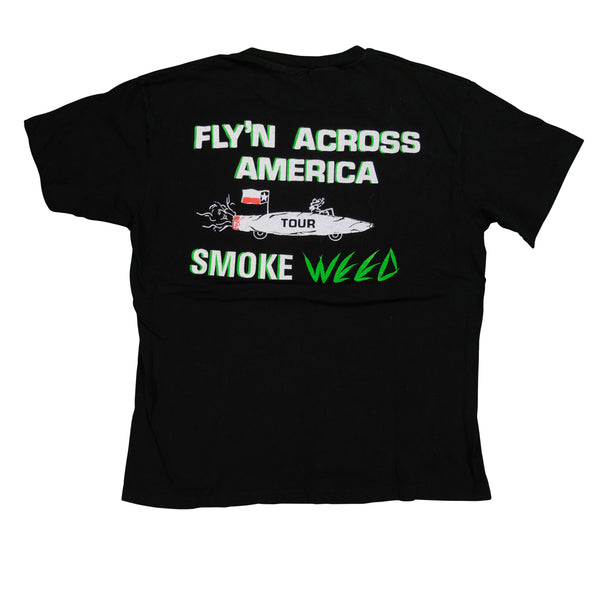 1991 Pantera Smoke Weed Fly'N Across America Tour Tee by Winterland