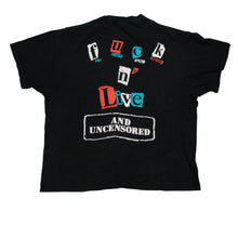 Load image into Gallery viewer, Vintage BROCKUM Van Halen Fuck n&#39; Live 1991 Tour T Shirt 90s Black XL
