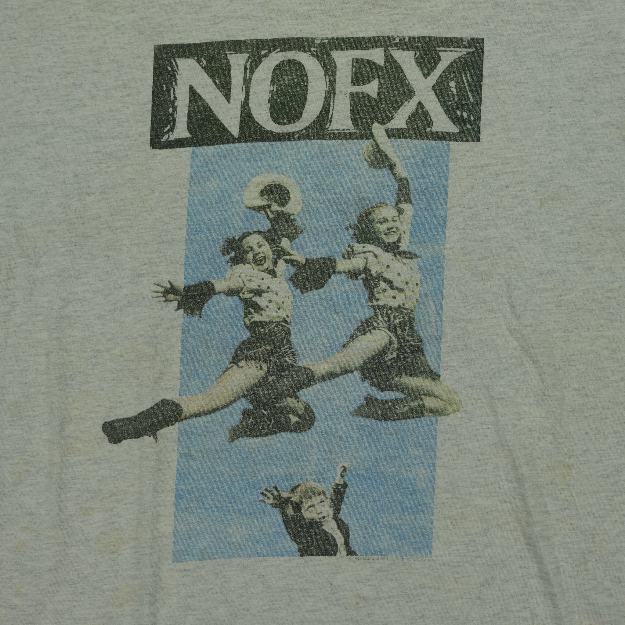 Vintage 1994 NOFX Punk in Drublic Album Tour Tee by Brockum