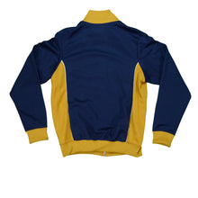 Load image into Gallery viewer, Vintage FRED PERRY Sportswear Crest Full Zip Track Jacket Sweatshirt 90s Blue Yellow S
