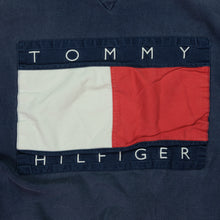 Load image into Gallery viewer, Vintage Tommy Hilfiger Lion Crest Spell Out Flag Hoodie Sweatshirt
