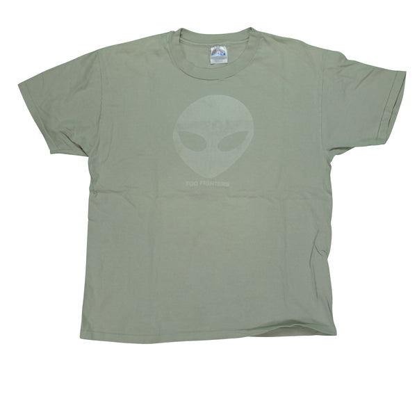 Vintage 1995 Foo Fighters Roswell Records Alien Tee