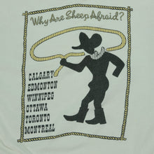 Load image into Gallery viewer, Vintage Pearl Jam Why Are Sheep Afraid? 1993 Tour T Shirt 90s White
