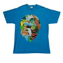 Load image into Gallery viewer, Vintage Grateful Dead Spring Tour Rain Forest 1993 T Shirt 90s Blue L
