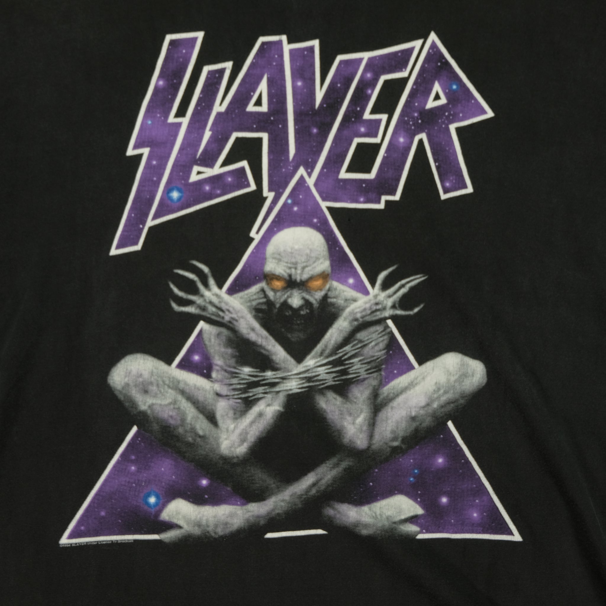Vintage 1994 Slayer Divine Intervention Album Tour Tee by Brockum ...