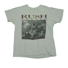 Load image into Gallery viewer, Vintage Rush Presto Album 1990 Tour T Shirt 90s White XL
