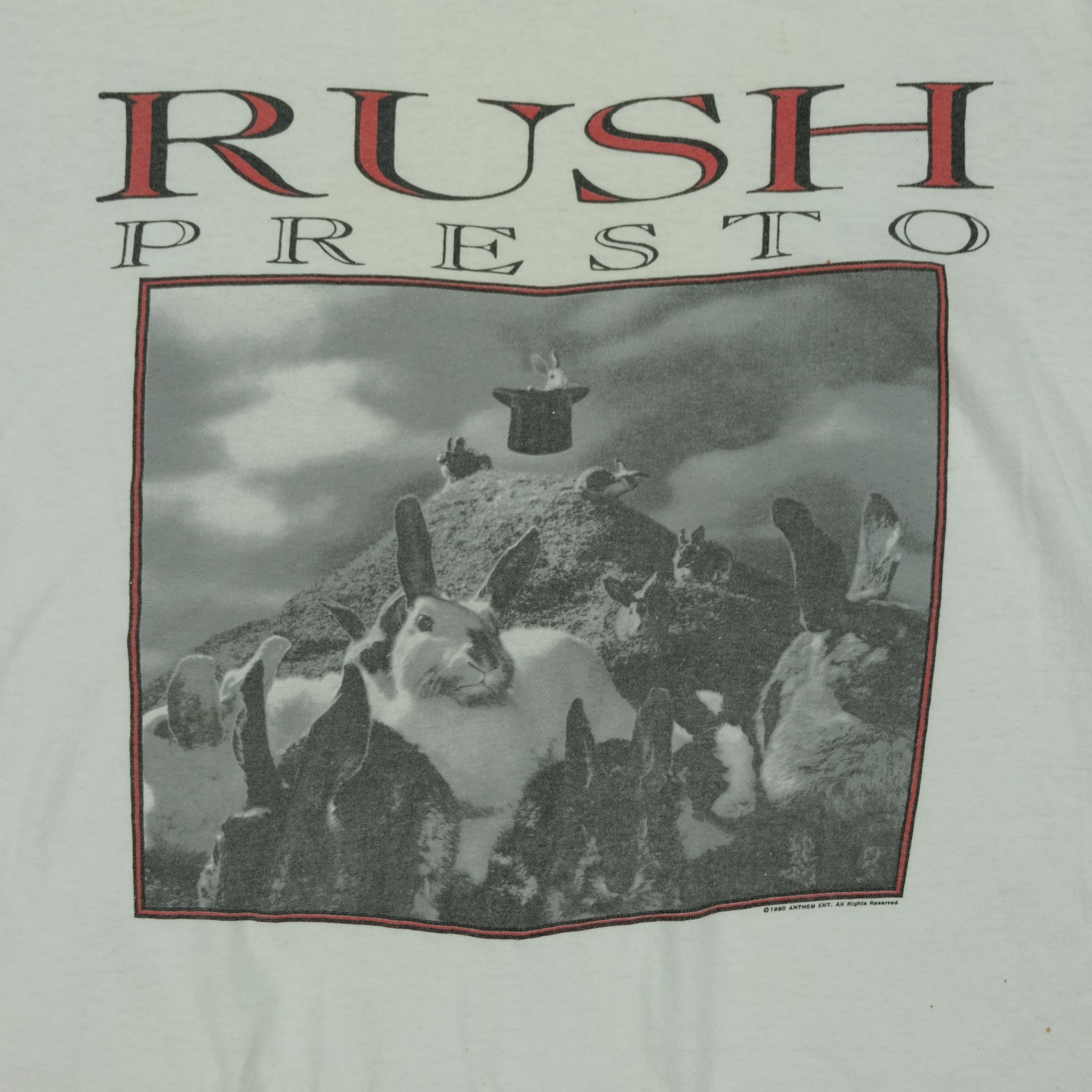 Vintage 1990 Rush Presto Album Tour Tee | Reset Vintage Shirts 