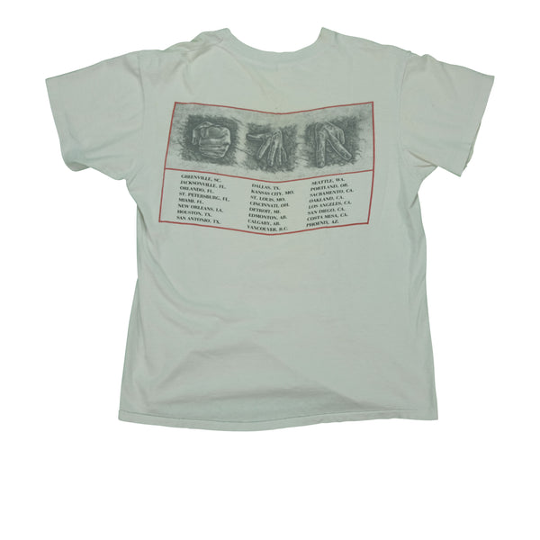 Vintage Rush Presto Album 1990 Tour T Shirt 90s White XL