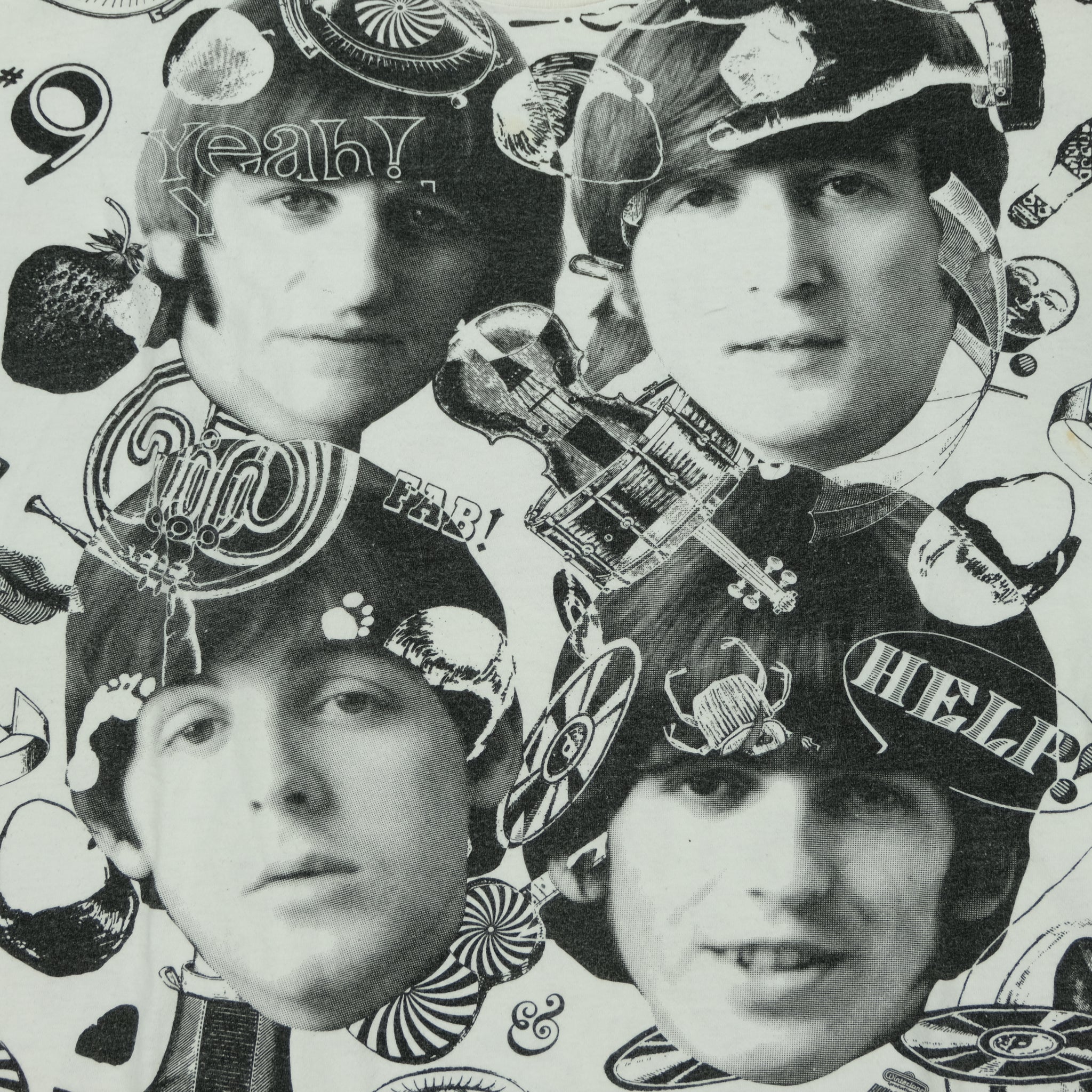 Vintage 1991 The Beatles All Over Print Tee by Winterland | Reset