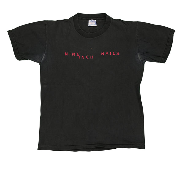 Vintage ALL SPORT Nine Inch Nails Nothing Tried To Save Myself But Myself Keeps On Slipping T Shirt 90s Black M