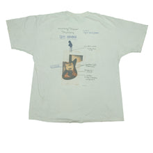 Load image into Gallery viewer, Vintage Kurt Cobain Nirvana Left Handed Guitar 2003 T Shirt 2000s White
