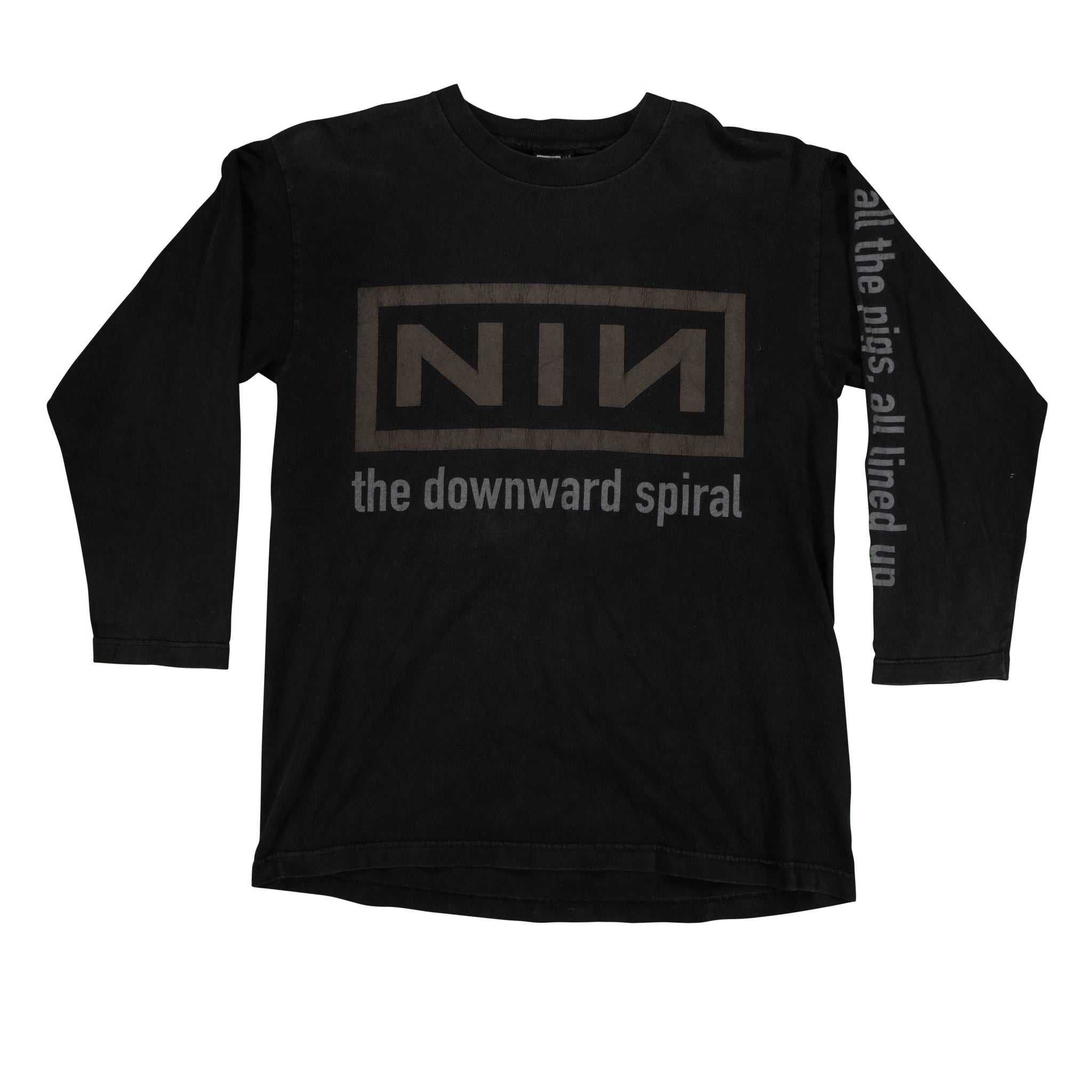 Nine Inch Nails outlet NIN Downward Spiral Shirt 1994 Vintage Reprint XL NWOT