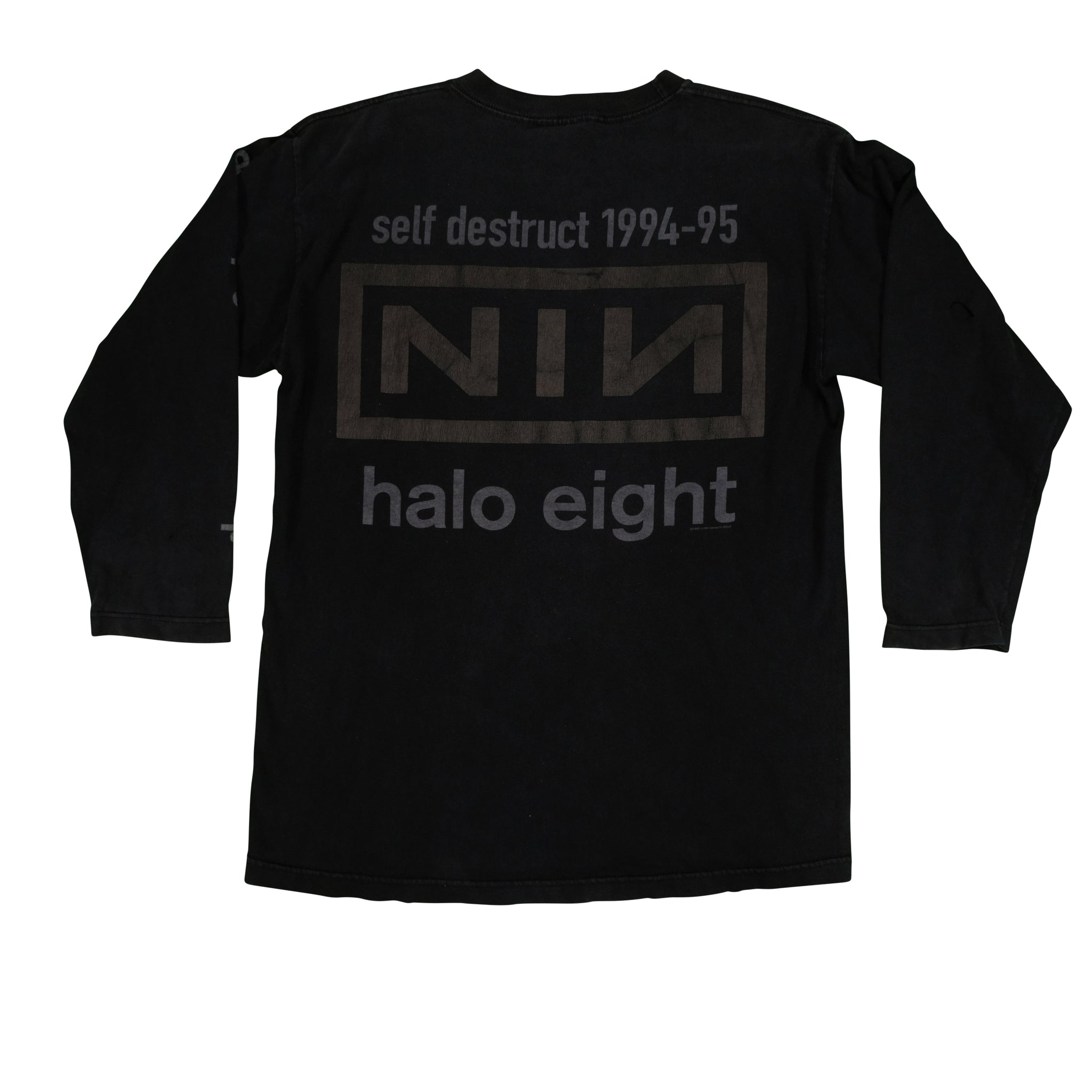 Vintage 1994-95 Nine Inch Nails NIN The Downward Spiral Halo Eight ...