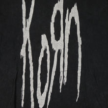 Load image into Gallery viewer, Vintage GIANT Korn Life Is Peachy 1996 Album Tour T Shirt 90s Black XL
