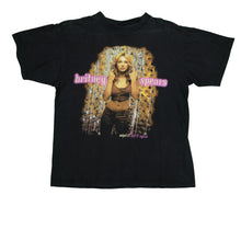 Load image into Gallery viewer, Vintage ALL SPORT Britney Spears Oops!... I Did It Again 2000 Tour T Shirt 2000s Black S
