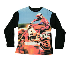Load image into Gallery viewer, Vintage Polo Sport Ralph Lauren Motocross Dirt Bike All Over Print Long Sleeve Tee
