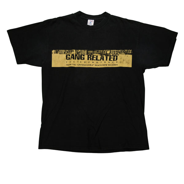 Vintage 1997 Gang Related Death Row Records Film Soundtrack Promo Tee